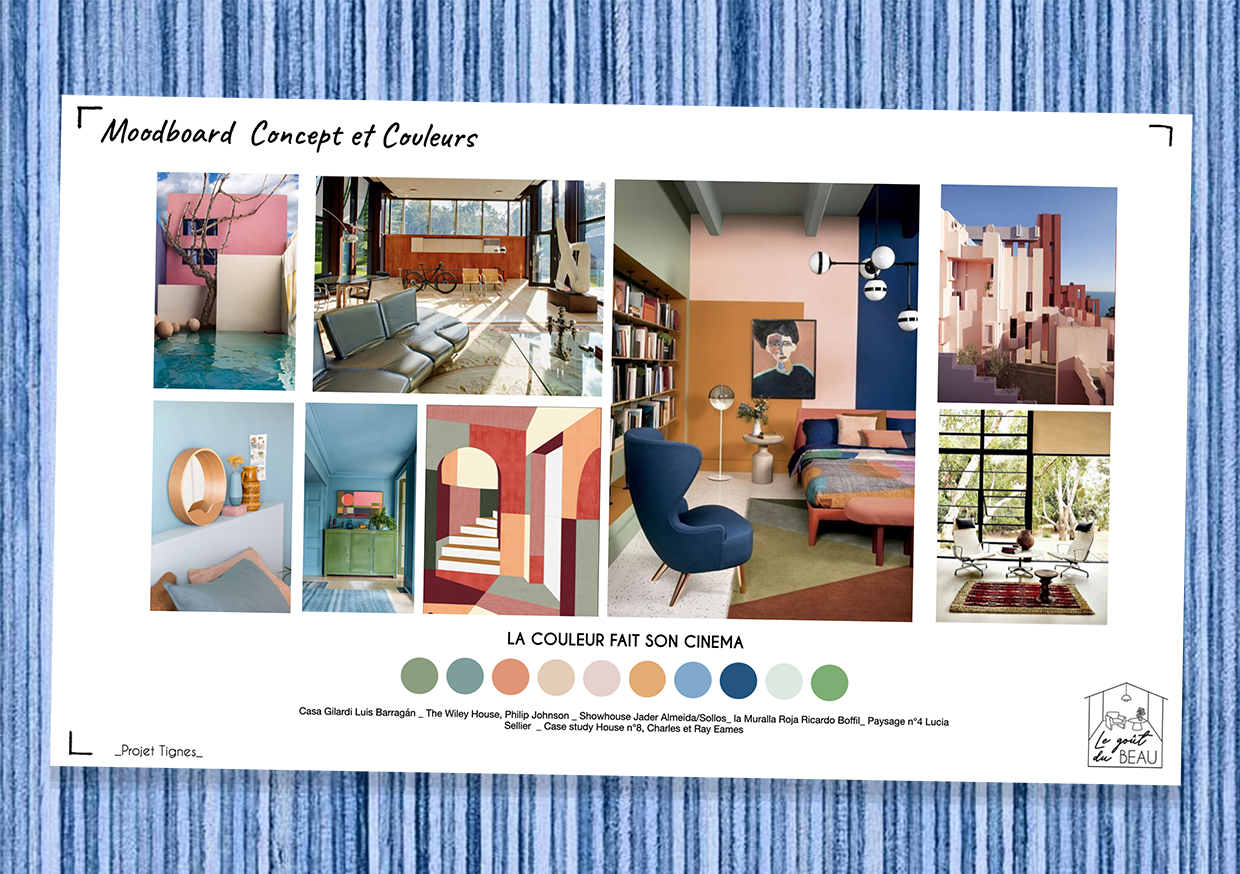 moodboard bauhaus et couleur renovation totale   projet le gout du beau